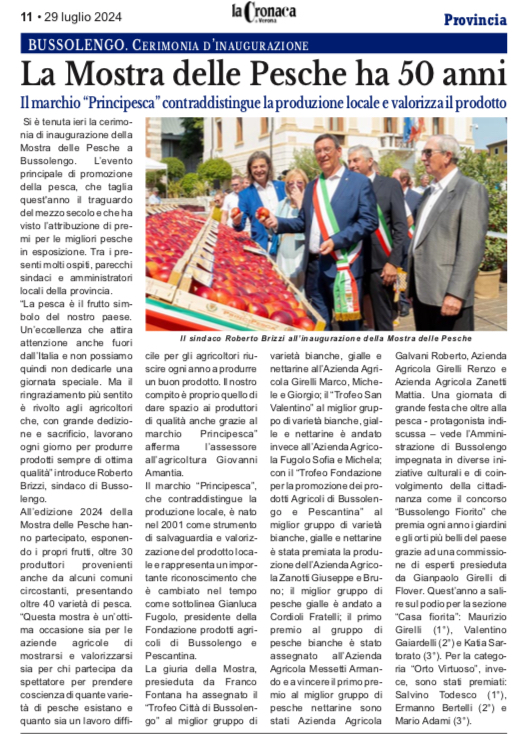 pagina della Cronaca
