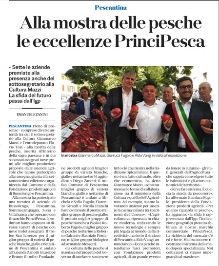 l'articolo apparso sul quotidiano L'Arena il 15 agosto 2024