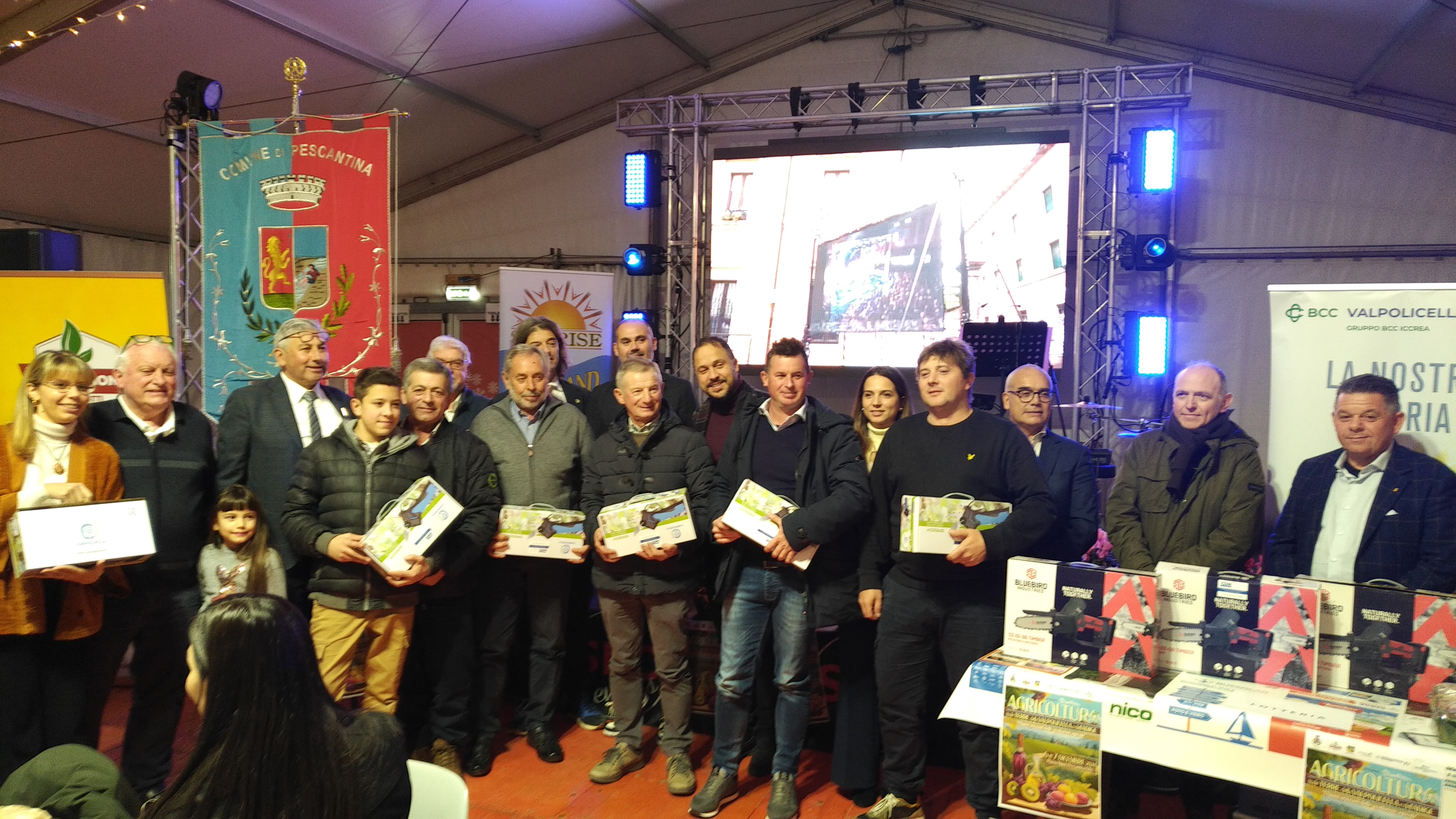 A Pescantina la serata delle premiazioni delle Mostre della pesca