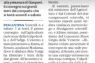 L'Arena riprende la notizia sull'evento del 6 e 7 dicembre