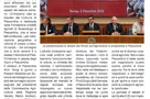 Il quotidiano riprende la notizia sull'evento del 6 e 7 dicembre