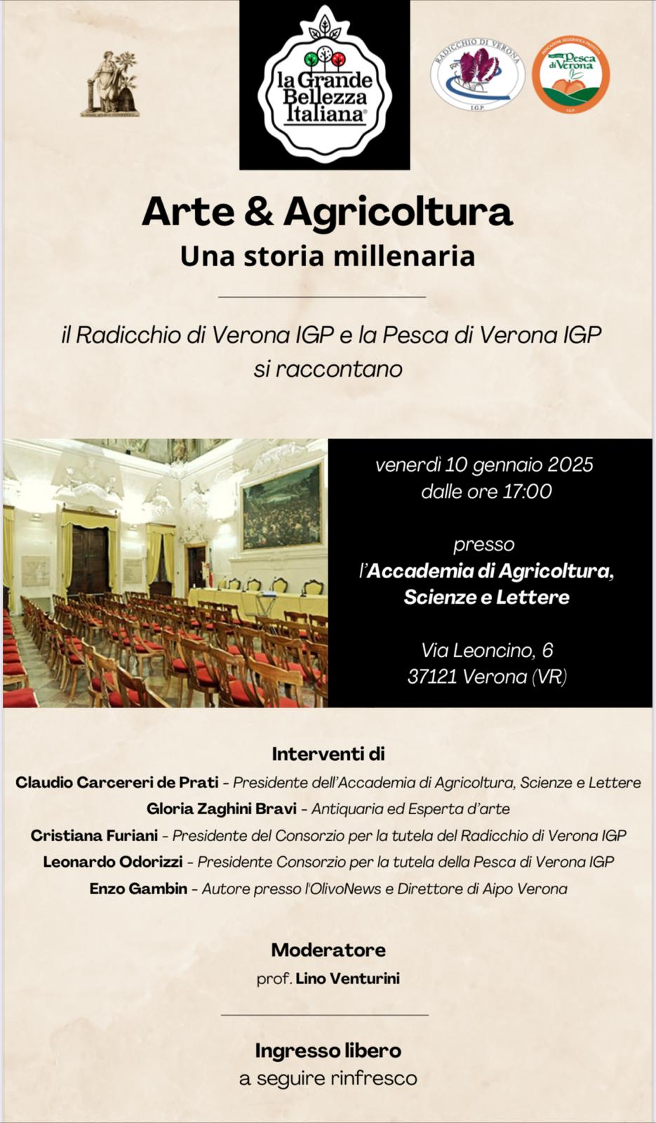 Arte & Agricoltura all'Accademia di Agricoltura, Scienze e Lettere di Verona