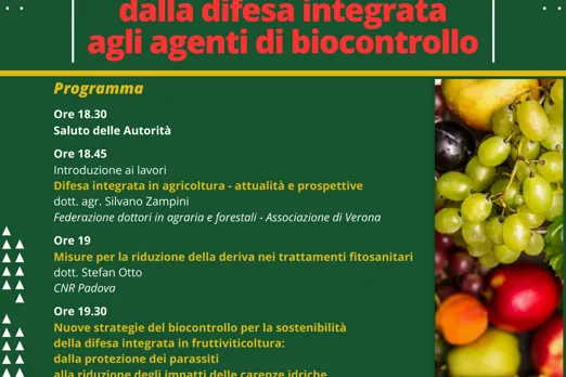 Novità in fruttiviticoltura: dalla difesa integrata agli agenti di biocontrollo