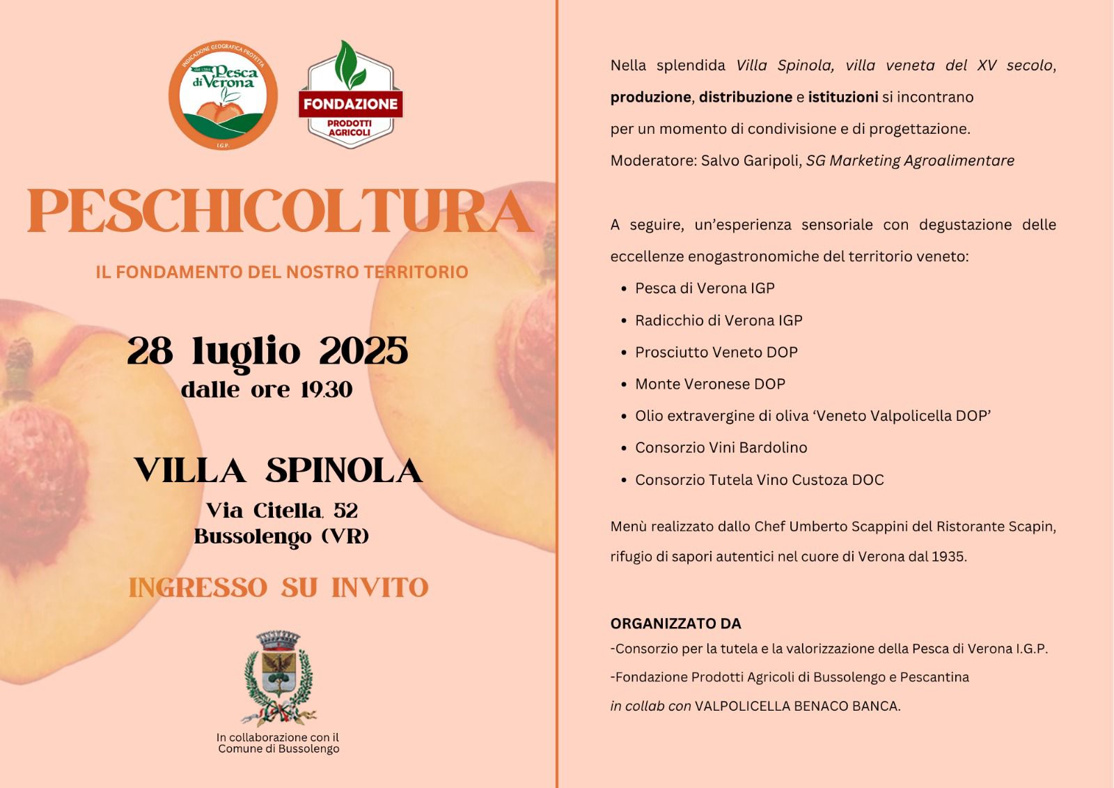 Produttori, distributori e istituzioni si confrontano sulla peschicoltura
