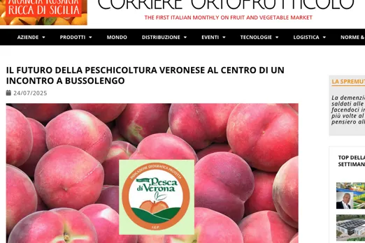 L'evento di Villa Spinola sul Corriere Ortofrutticolo