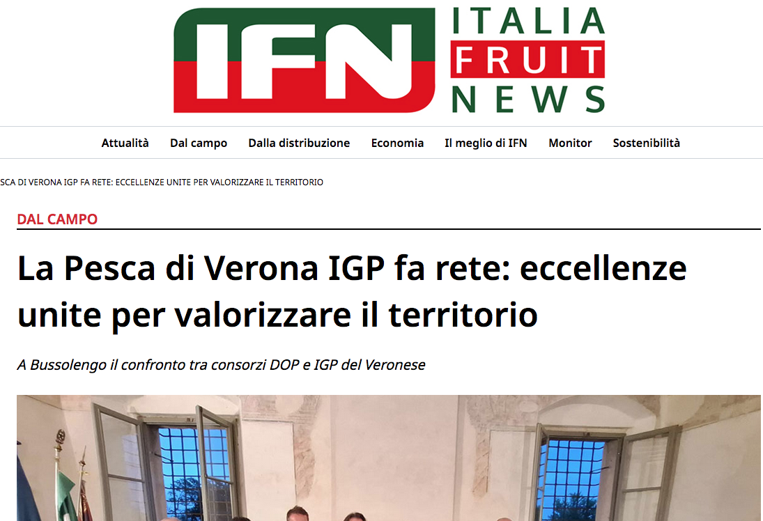 Gli articoli pubblicati sull'evento dedicato alla peschicoltura