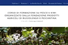 Il corso di formazione su pesco e kiwi sul webmagazine L'Adige