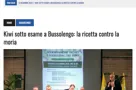 Il convegno sul kiwi sul webmagazine Veronaoggi