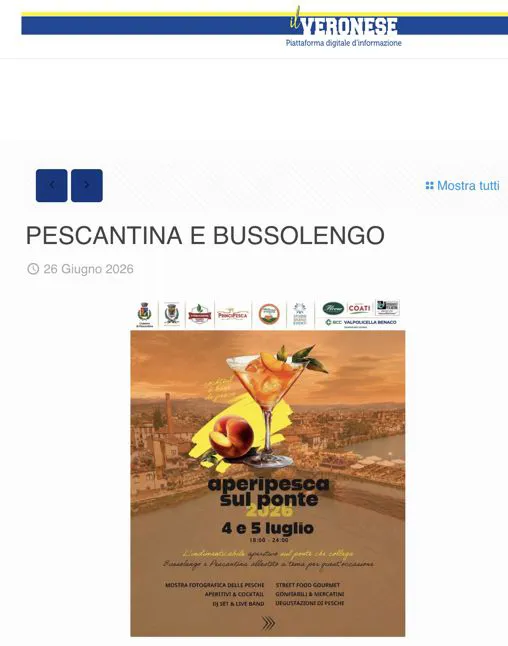 La notizia della conferenza stampa in Regione sul Veronese. 