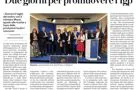 Il quotidiano di Verona parla della manifestazione del 4 e 5 luglio