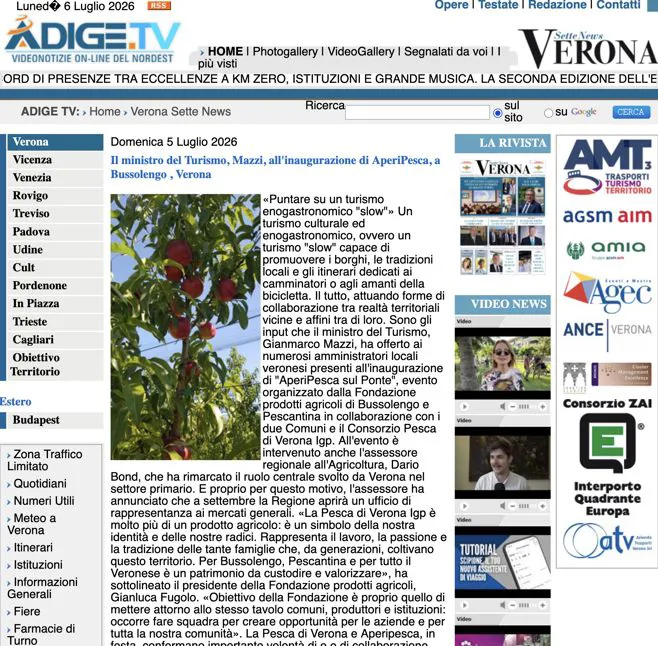 AperiPesca sul web magazine di Verona