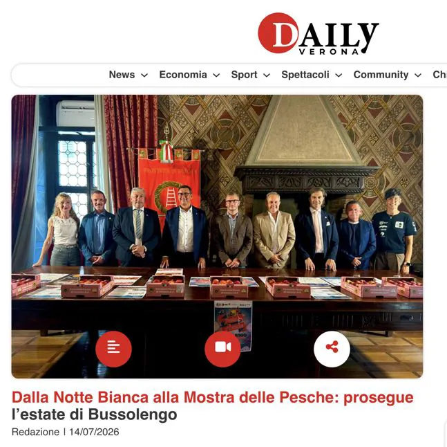 La conferenza stampa di ieri su Daily Verona