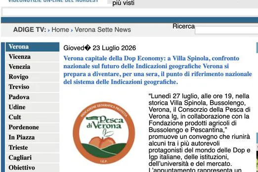 L'evento sulle Igp a Villa Spinola su Adige.tv