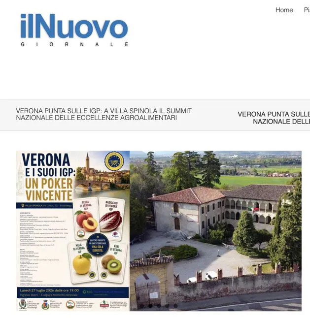 L'evento sulle Igp a Villa Spinola sul Nuovo Giornale Web