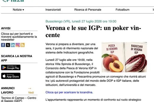 L'evento sulle Igp a Villa Spinola su Fresh Plaza