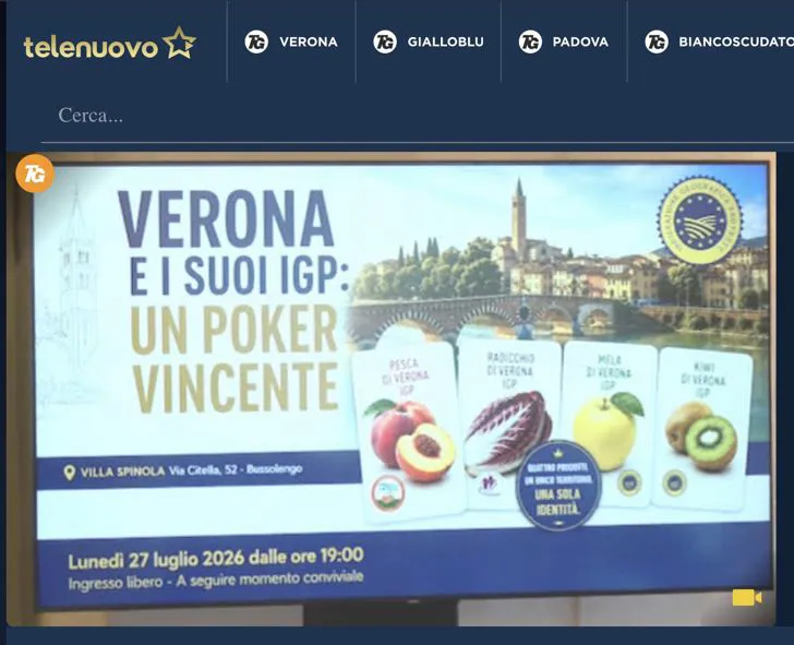 L'evento di Villa Spinola su Telenuovo