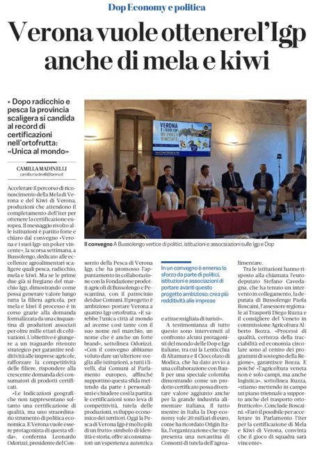 L'evento di Villa Spinola su L'Arena di Verona